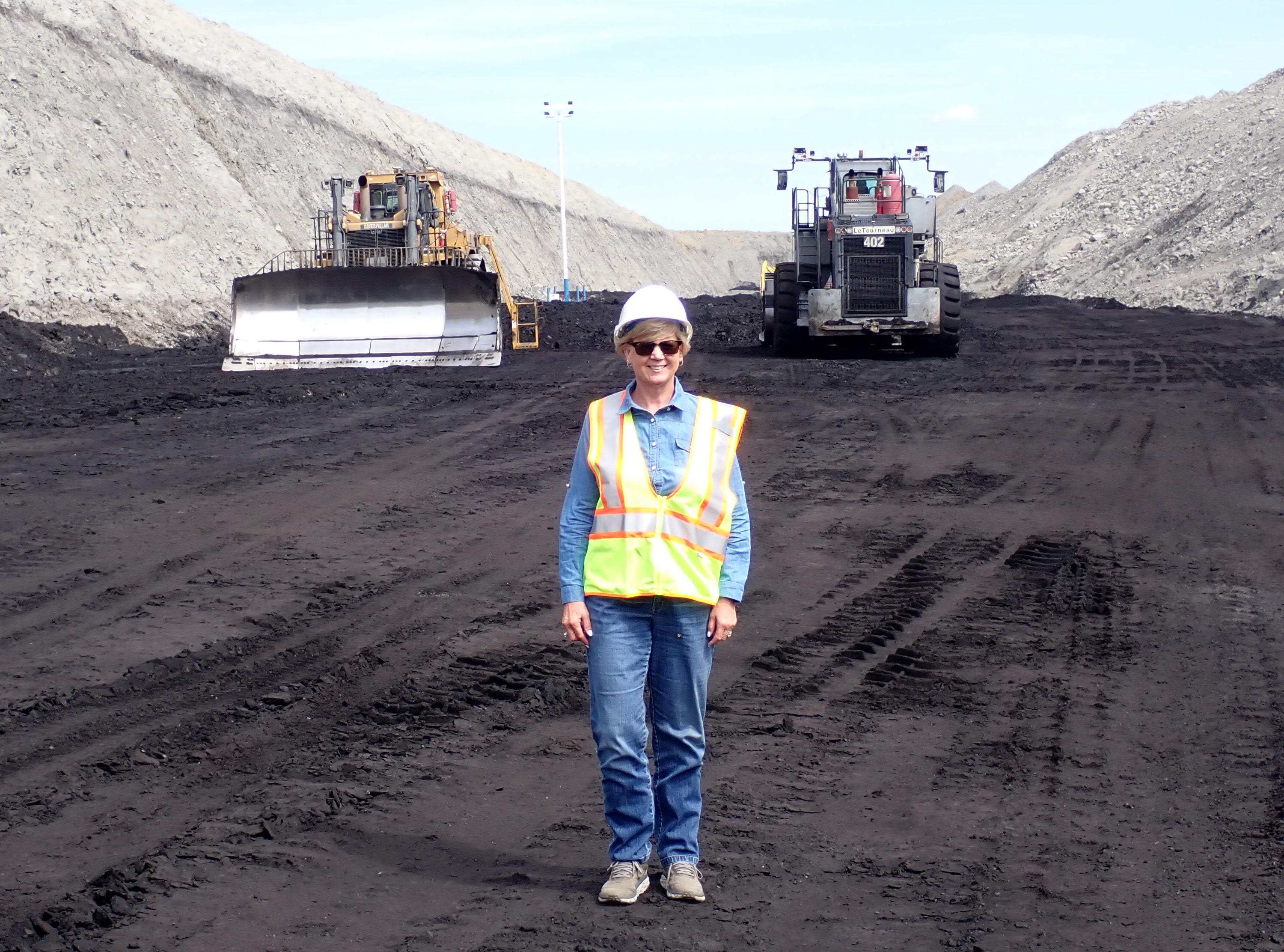 Commissioner Haugen-Hoffart Tours Coyote Creek Mine