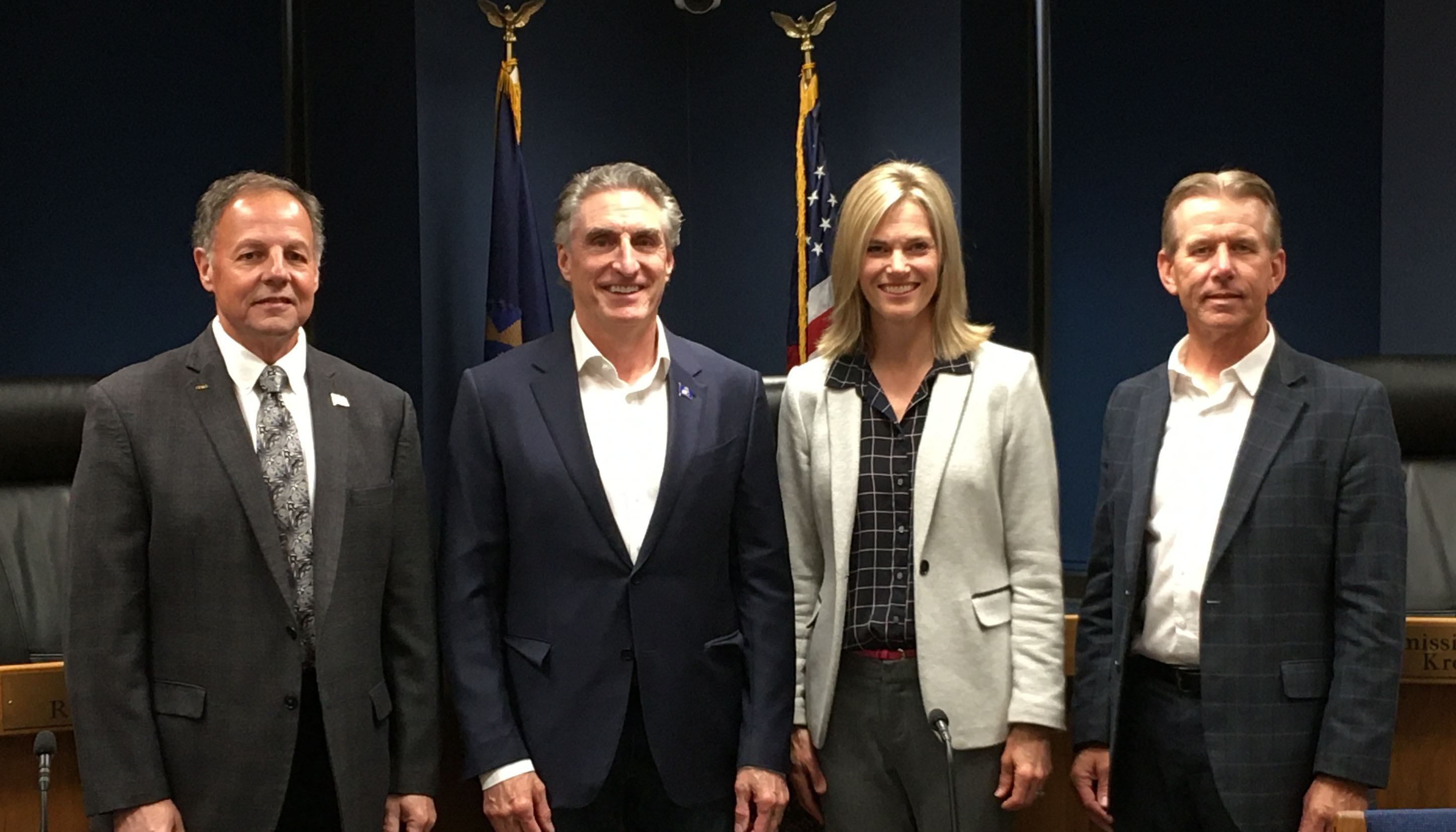 Commissioners Meet with Gov. Burgum to Discuss Energy in ND